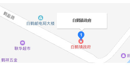 白鹤地图