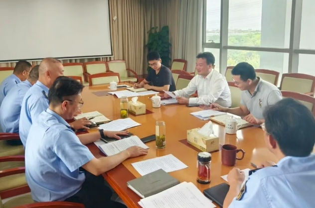 区建管委领导莅临区交通委执法大队指导涉企行政检查工作