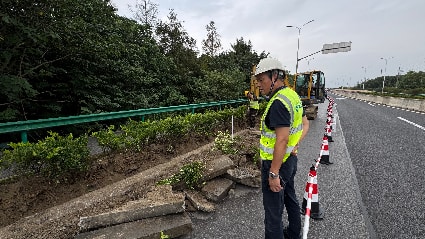 绷紧节前安全弦 守好道路畅通线 ——区道运中心开展在建大中修项目节前检查