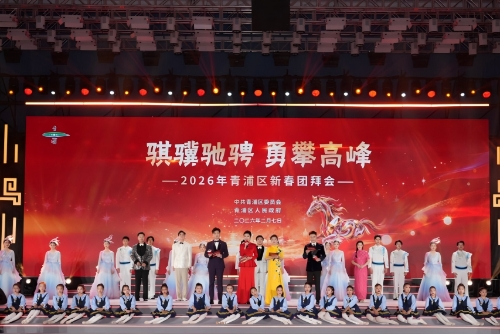 骐骥驰骋，勇攀高峰！2026年青浦区新春团拜会举行