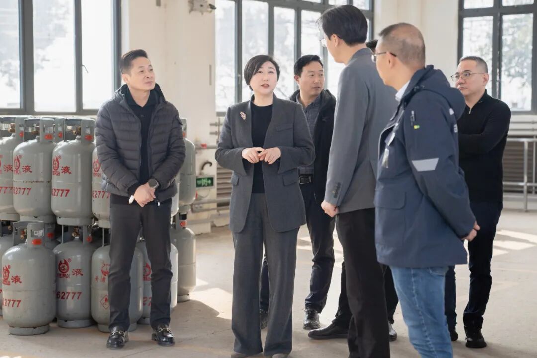 青浦区金泽镇党委副书记、镇长叶丽君带队开展安全检查