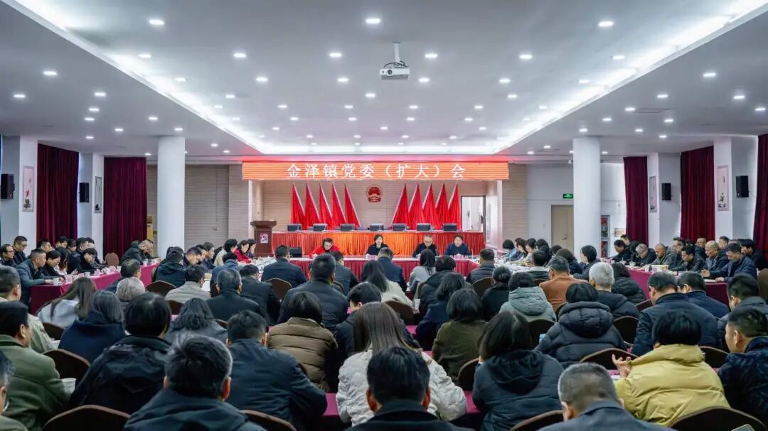青浦区金泽镇召开党委（扩大）会