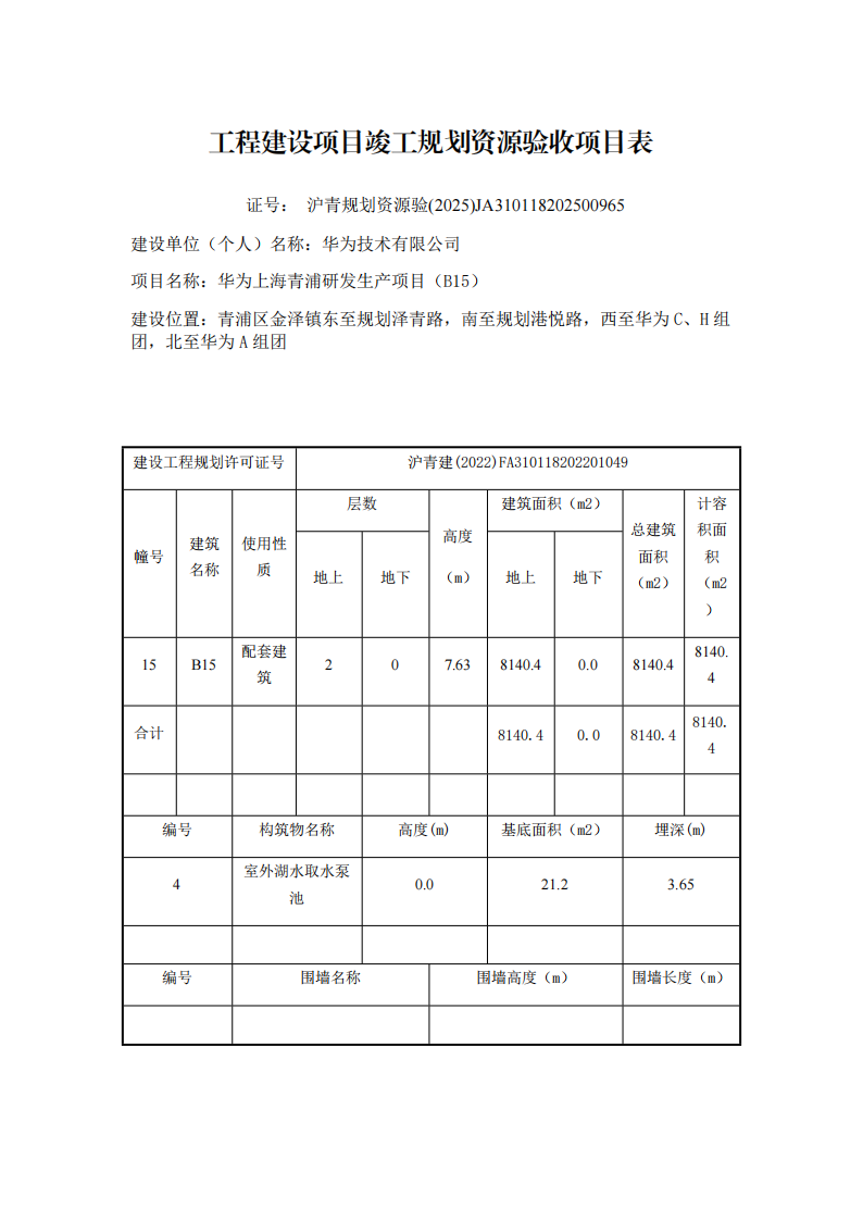 沪青规划资源验(2025)JA310118202500965验收项目表_01.png