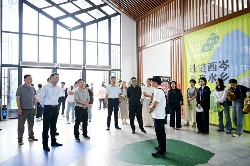 珠链西岑·未来水乡,2025上海城市空间艺术季青浦分展区开幕!