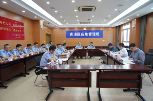 区委常委、副区长李峰专题调研我区应急管理工作