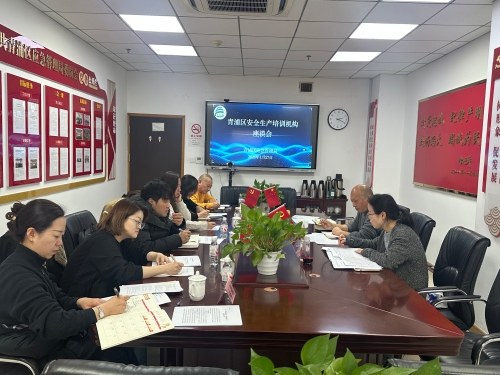 共商培训质量提升 筑牢安全生产防线|青浦区应急管理局召开安全生产培训机构工作座谈会