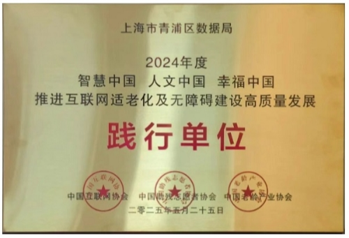 【喜报】区数据局荣获“推进互联网适老化及无障碍环境建设高质量发展践行单位”称号