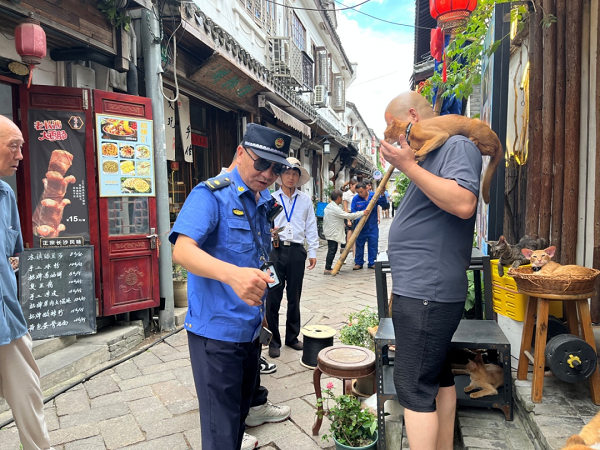 【街镇精细化】党建引领“执法+网格”治理模式，赋能朱家角古镇5A景区创建