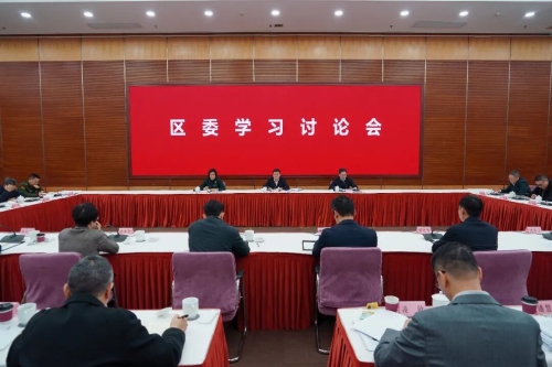 锚定方向绘蓝图，凝心聚智谋发展！区委学习讨论会举行