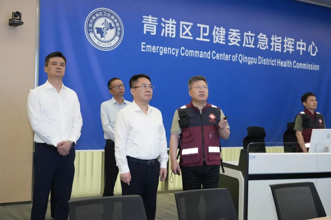 全面推进健康青浦建设，区领导调研区卫健委