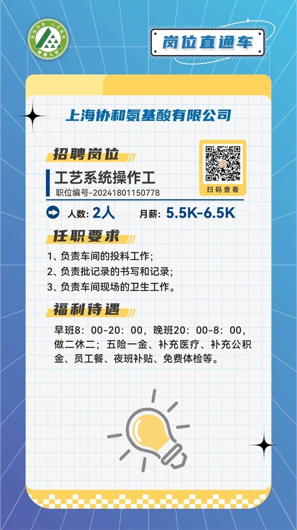 青浦人社：岗位直通车，技术类好岗优选