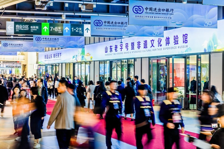 人文交流 | “好品山东”再赴进博 文化与好物同频共振