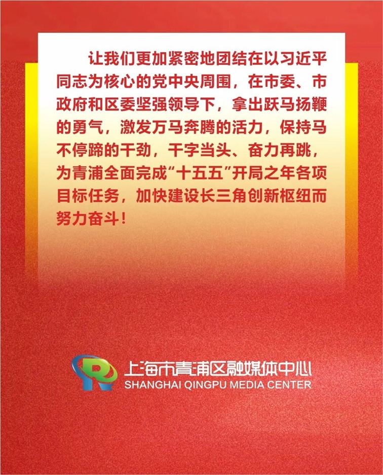 跃马扬鞭，奋力再跳，2026青浦这么干→