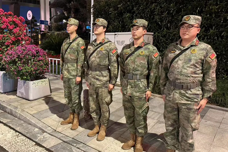 进博一线再“集结”，退役军人展风采