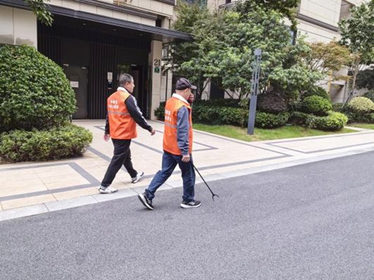 进博一线再“集结”,退役军人展风采 进博一线再“集结”,退役军人展风采