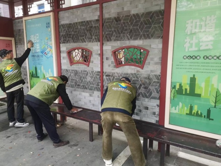 进博一线再“集结”,退役军人展风采 进博一线再“集结”,退役军人展风采