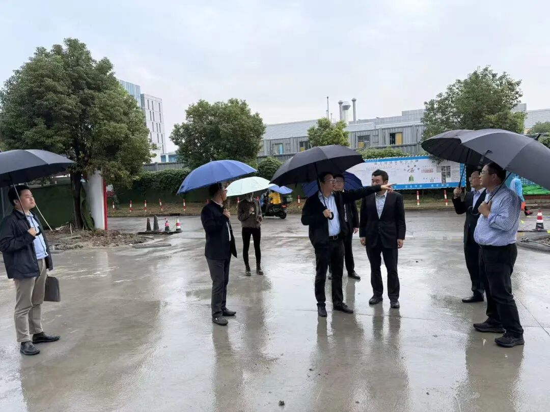 锚定目标破局冲刺 精准发力决胜收官——青浦区香花桥街道主要领导带队走访重点企业