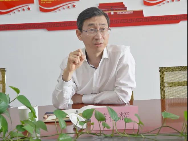 青浦区委常委组织部长蒋仁辉来局走访调研