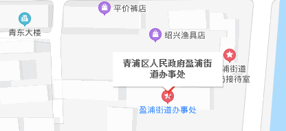 盈浦街道地图