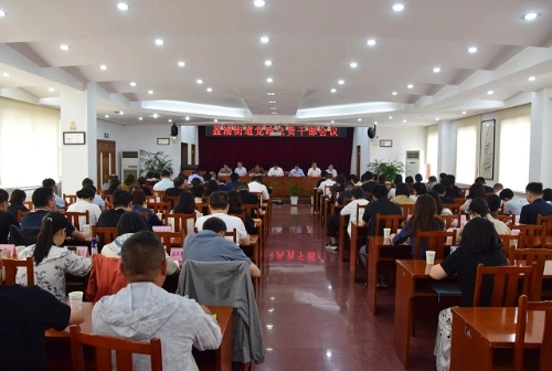 盈浦街道召开党政负责干部会议 研究部署安全生产和防汛防台各项工作