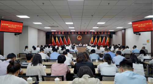 赵巷镇第十九届人民代表大会第九次会议顺利召开