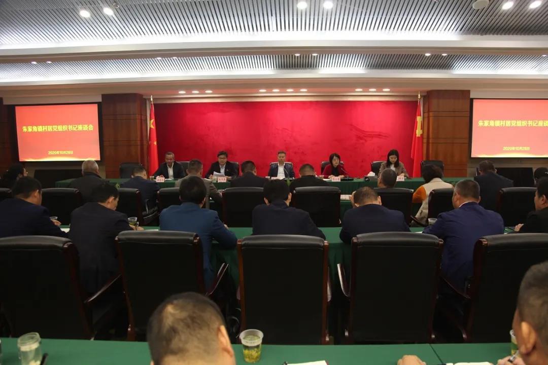 朱家角镇召开村居党组织书记座谈会