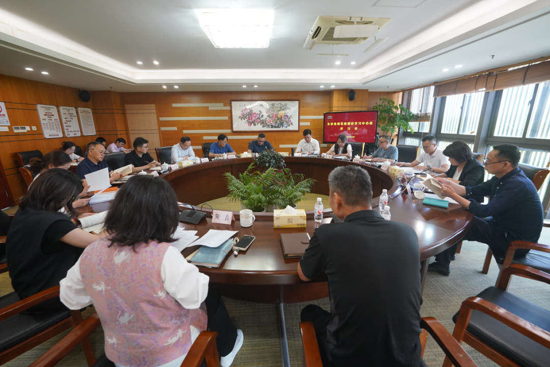 朱家角镇党委召开树立和践行正确政绩观第七次集中学习暨理论学习中心组学习会