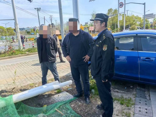 青浦区赵巷城管：文明施工精准指导 薄弱环节即查即改