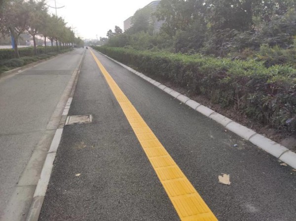 保障工程质量 人行道品质提升工程进行预验收工作1.jpg