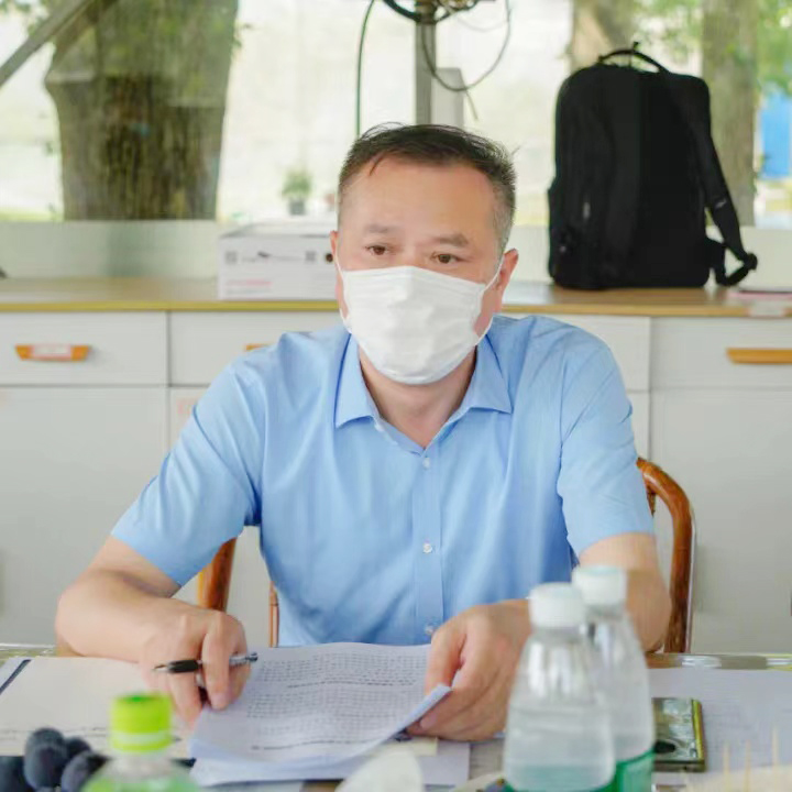 市规划资源局副局长王训国来青调研指导工作