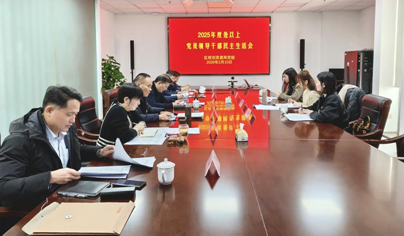 区规划资源局党组召开2025年度民主生活会