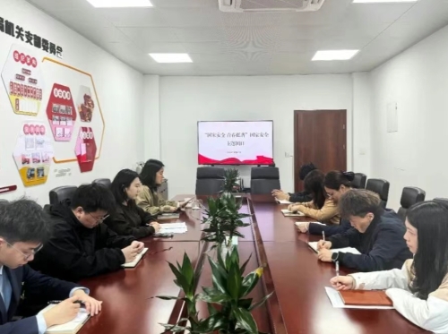 国家安全 青春挺膺 区数据局团支部开展国家安全主题团日活动