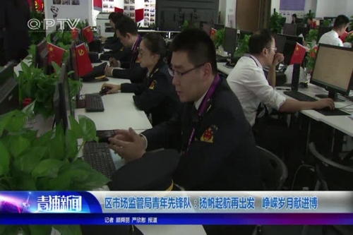 区市场监管局青年先锋队：扬帆起航再出发 峥嵘岁月献进博