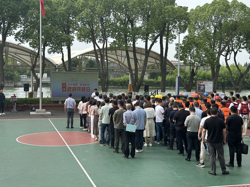 以演促防 以练备战！ 朱家角镇开展防汛应急救援综合演练