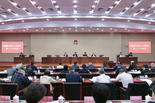 区六届人大常委会第二十八次会议召开