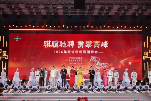 骐骥驰骋，勇攀高峰！2026年青浦区新春团拜会举行