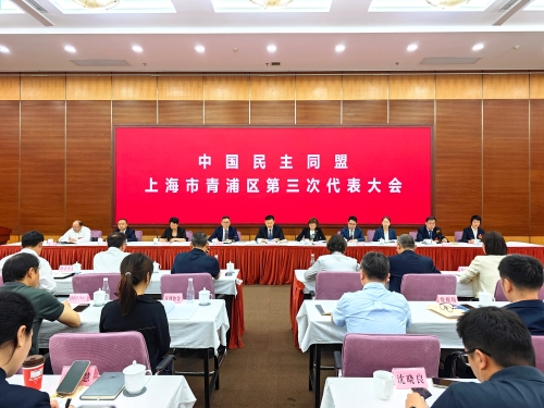 民盟青浦区第三次代表大会召开，选举产生新一届区委班子