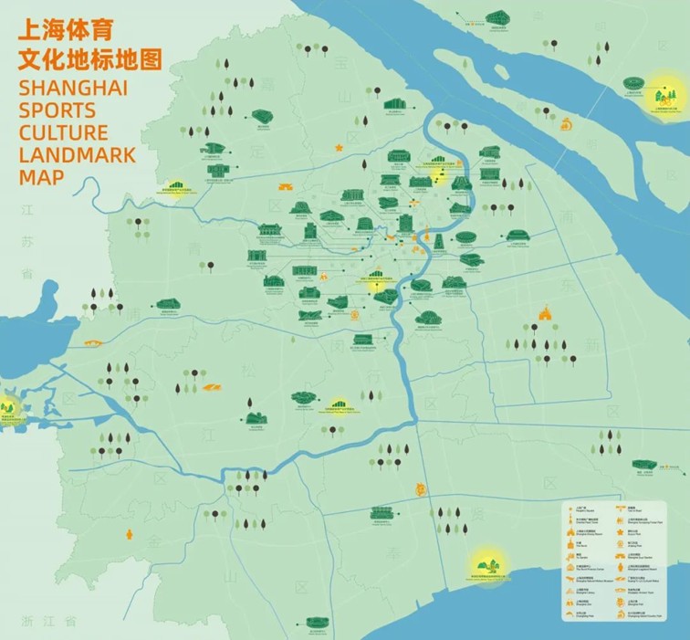 跟着地图去打卡，全民健身的活力舞台：青浦区体育中心