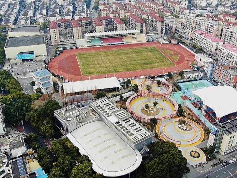 跟着地图去打卡，全民健身的活力舞台：青浦区体育中心