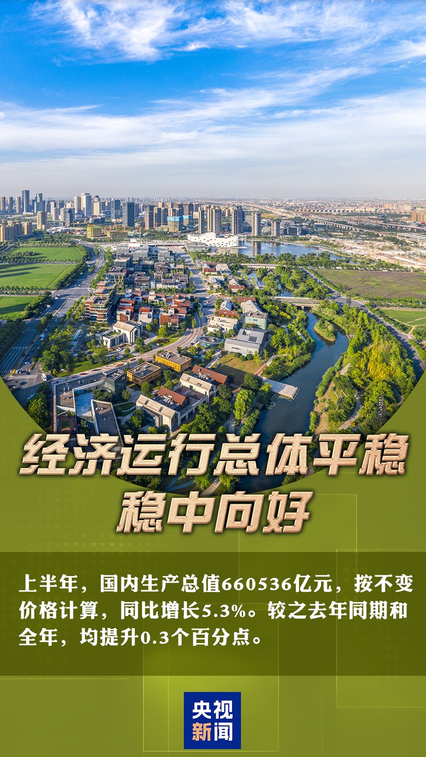 【国务院信息】中国经济半年报丨重磅数据接连发布 多维度带你看中国发展“节节高”
