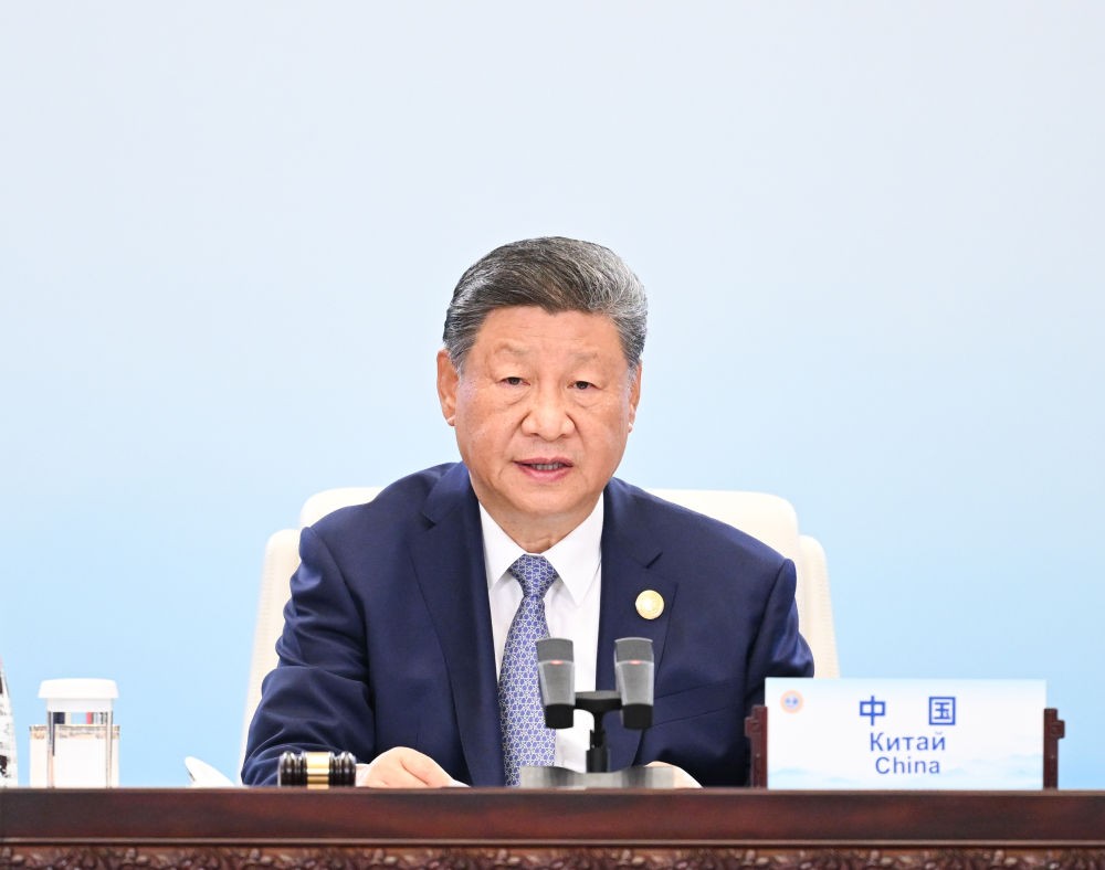 【国务院信息】上合组织天津峰会|习近平主持上海合作组织成员国元首理事会第二十五次会议并发表重要讲话