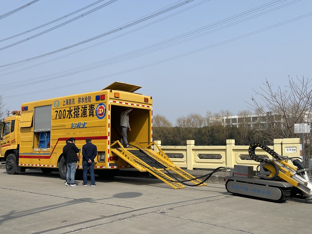 区排水所开展青浦区应急抢险泵车培训