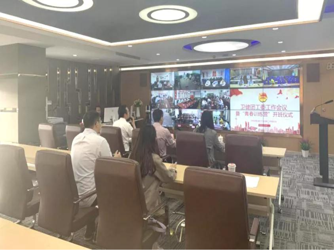 青浦卫健团工委召开工作会议暨“青春训练营”开班仪式