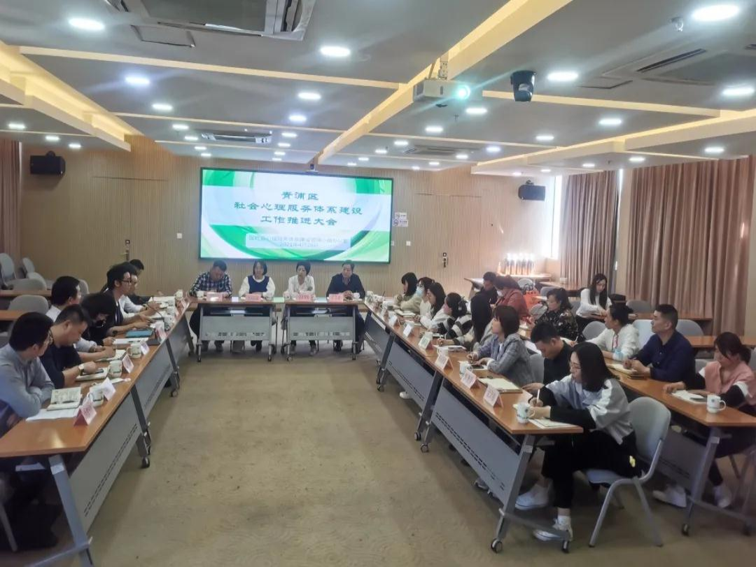 青浦精神卫生工作暨社会心理服务体系建设工作推进会顺利召开