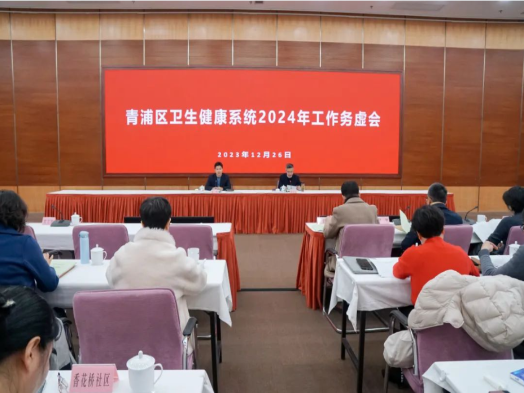 青浦区卫生健康系统召开2024年工作务虚会