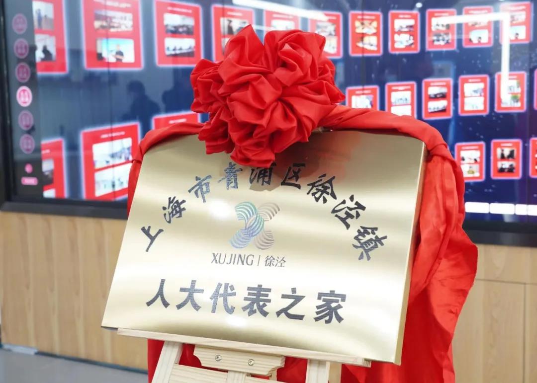 筑牢代表履职平台,徐泾镇人大代表之家揭牌