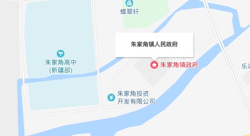 朱家角地图